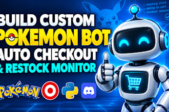 pokemon bot, target bot, auto purchase bot, auto checkout bot, shopping bot