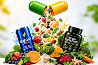 formulate food supplement and energy drink