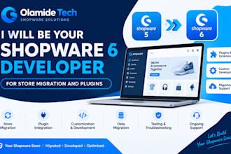 be your shopware 6 developer for store migration and plugins