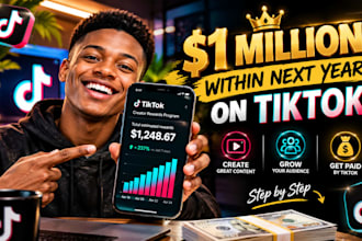 create UK, USA, france tiktok accounts with creator reward program