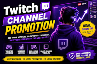 boost twitch live viewers, twitch viewers, organic twitch channel promotion