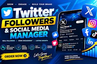 do twitter account growth, increase followers