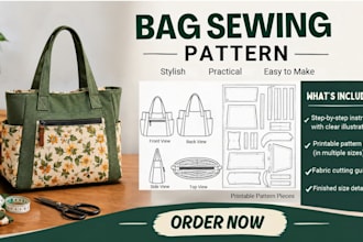 create a bag sewing patterns 3d bag, handbags, backpacks tote bags design wallet