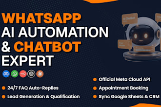 build ai whatsapp chatbot using n8n and whatsapp API