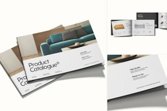 design catalog, product catalog, lookbook,sell sheet,magazine and catalog design