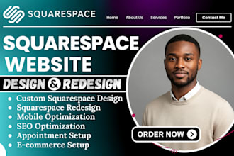 build squarespace website design squarespace website redesign expert