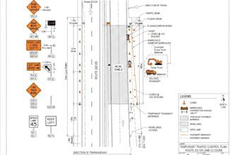 do traffic control plan for any road, qc plan, qcp, qaqc