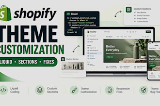 customize your shopify theme with liquid and custom section