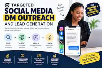 do targeted social media mass dm lead generation for your business
