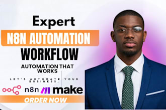 build n8n automation, zapier automation, and custom ai agents for your workflow