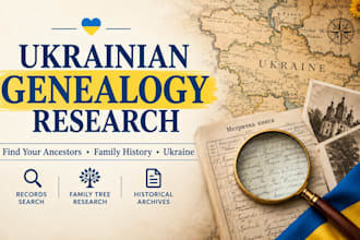 do ukrainian genelogy research,find ancestors and family history in ukraine
