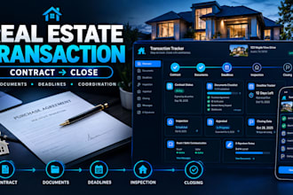 build real estate transaction management software, tenant management