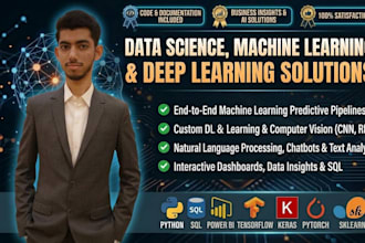 build machine learning, deep learning, nlp models in python