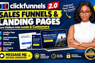 build clickfunnels 2 0 sales funnels and landing pages