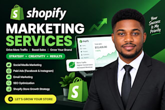 do shopify marketing, shopify SEO and ecommerce promotion