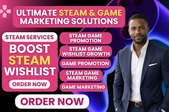 do steam game promotion to increase visibility