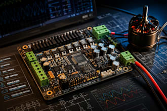 design bldc motor controller pcb, esc, dc motor driver and power circuit