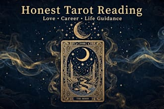 do an honest tarot card reading for love career and life guidance