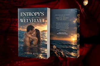 format your steamy romance novel and do KDP cover designs
