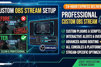 setup obs studio for ps5, xbox, gta 5, twitch, and youtube live streaming