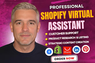 do shopify virtual assiatant, shopify marketing, store manager, shopify sales