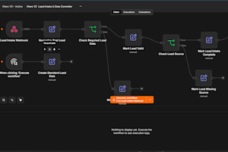 build n8n ai automation and lead qualification workflows