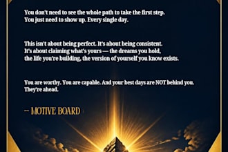 design a premium vision board and manifestation kit