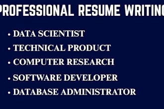 write a professional ats technology resume
