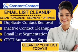 do constant contact email list cleanup, hygiene and ctct automation