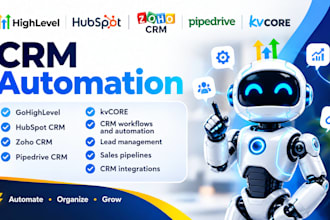 gohighlevel hubspot zoho crm automation a2p 10dlc expert pipedrive crm kvcore