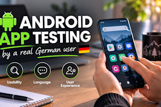 test your android app and provide german user feedback