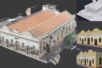 terrain point cloud data process, rebuild e57 into dwg revit, laser scan to cad