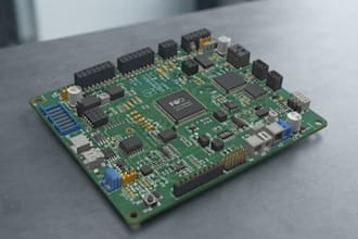 design pcb schematic, pcb layout, embedded electronics and 3d cad