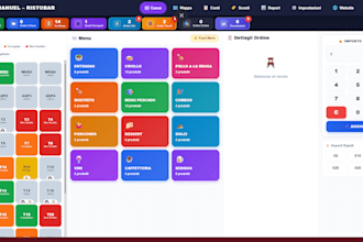 set up an all in one restaurant pos system and website