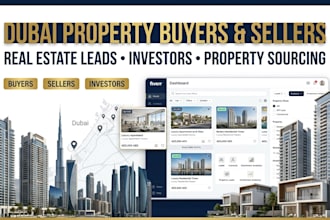 find dubai property buyers, sellers, investors and real estate leads