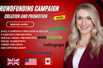 promote crowdfunding campaigns to active fundraising donors,backers for supports