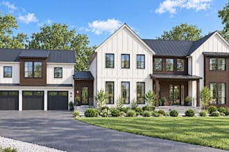 do exterior design, 3d exterior sketchup 3d rendering 3d modeling architecture