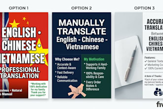 translate english to chinese or vietnamese accurately and fast