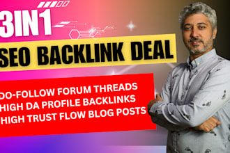 provide high quality do follow seo link building combo packages