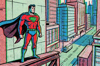 comic book, comic illustration, comic graphic novel