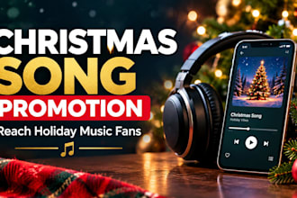 promote your christmas song to holiday music listeners