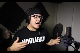 be metal singer for extreme vocal, screaming vocal, alternative rock, hard rock