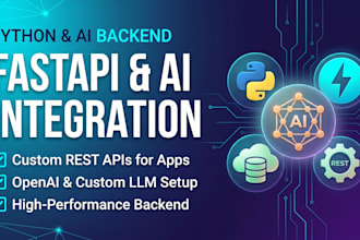 build python fastapi backend and integrate ai apis