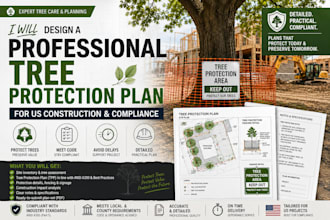 design a professional tree protection plan for US construction and compliance