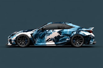 do vehicle wrap design car wrap design