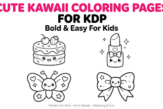 create cute kids colouring pages