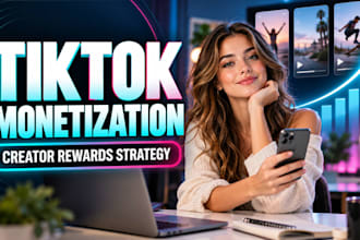 manage organic growth for tiktok followers, monetization or creativity rewards