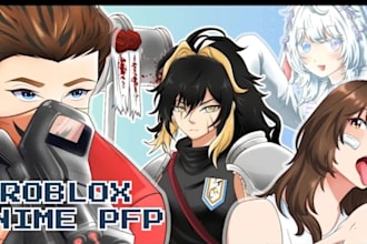 draw your roblox, minecraft, hytale, oc avatar in my style, custom art skin