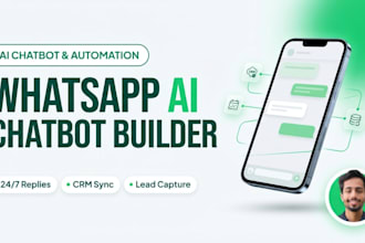 build a whatsapp ai chatbot and automation for your business