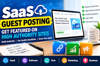 publish high quality saas guest posts on relevant authority websites